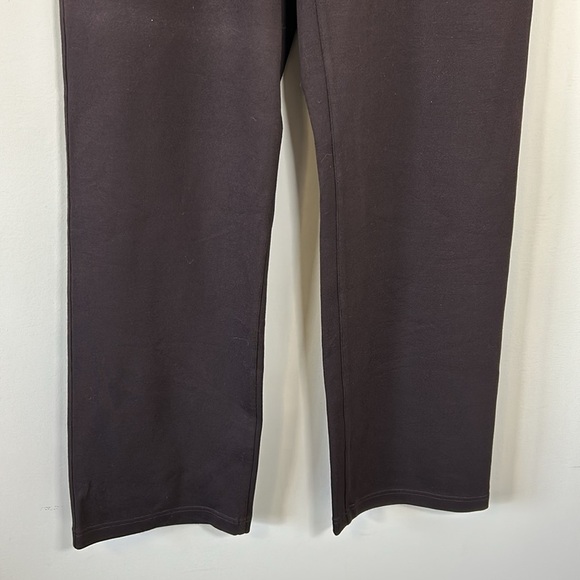 EILEEN FISHER Straight Jean Chocolate Brown Straight Leg Mid Rise Pant Sz M NEW - Picture 4 of 10